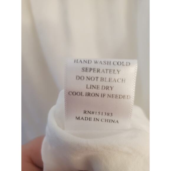 Current Air Los Angeles White Maxi Sleeveless Dress Size Small - Picture 8 of 8